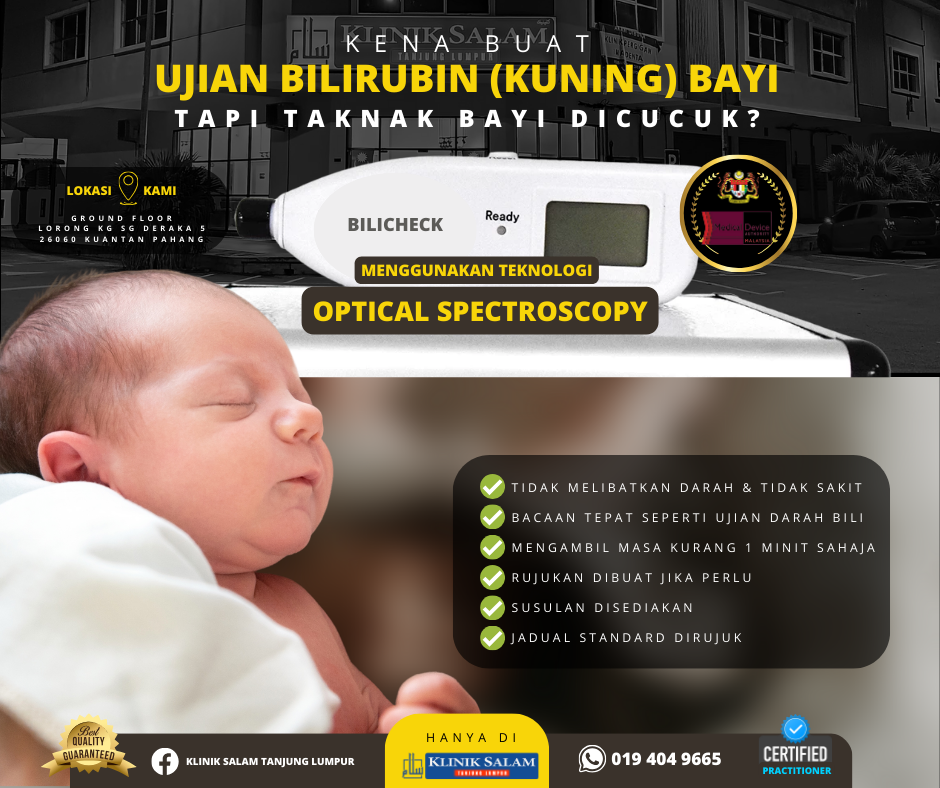 Bilicheck - Check Kuning Bayi Kuantan | Klinik Salam